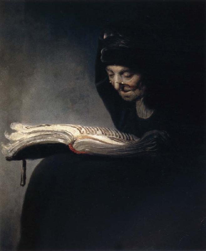 REMBRANDT Harmenszoon van Rijn Portrait of Rembrandt-s Mother oil painting image
